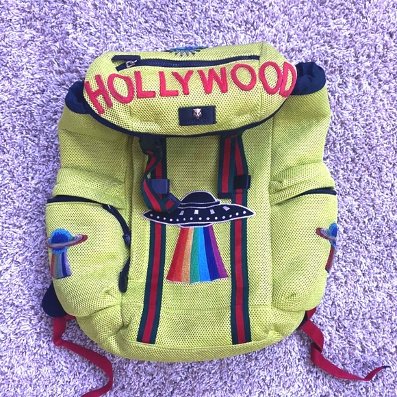 Gucci techno canvas  backpack - Picture 1 of 6